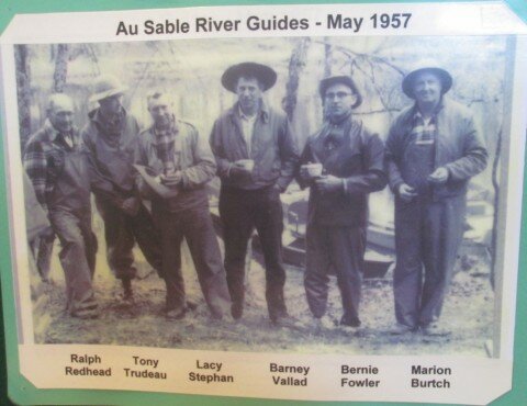 Skilled guides of the Au Sable.