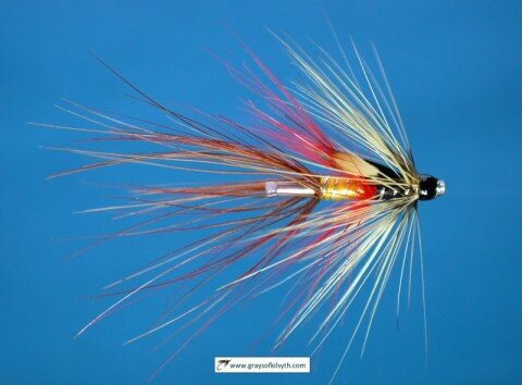 Salmon tube fly called the Bann Special