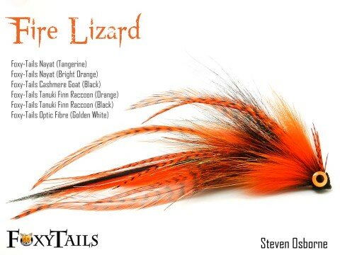 Fire Lizard - Tied by Steven Osborne