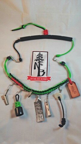 FrankenFly inspired lanyard by Nature Boy Designs