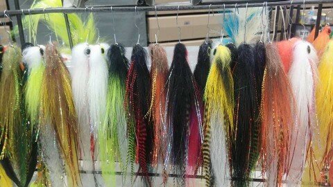 Eli Berant's muskie flies